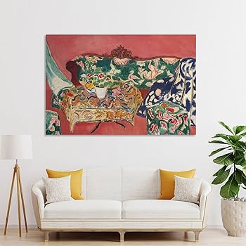 新品★輸入ポスター★アンリ・マティス★お洒落インテリア03 アンリマティス 低木 絵画 名画 アートポスター インテリア